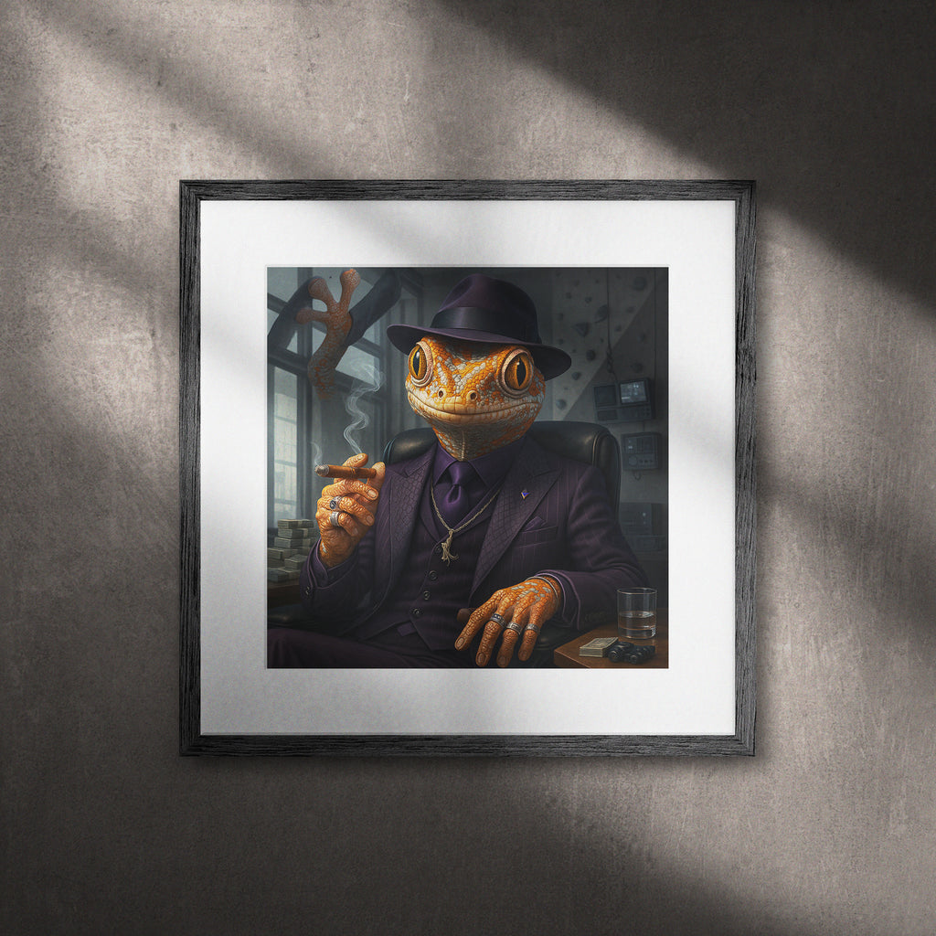 Détail Affiche Gecko Gangster