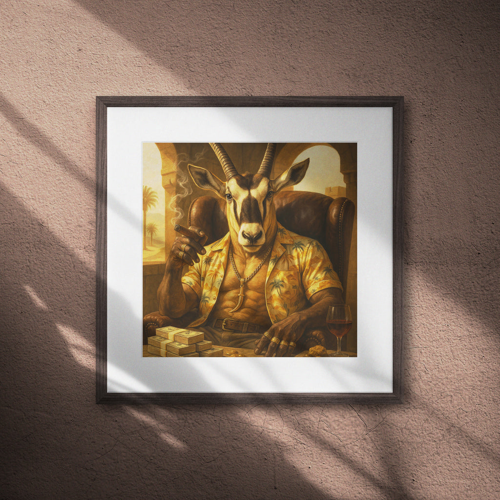 Détail Affiche Oryx Gangster