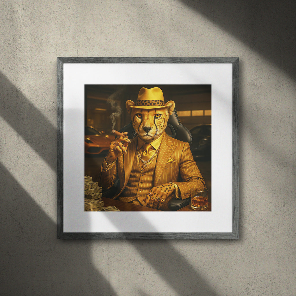 Détail Affiche Guépard Gangster