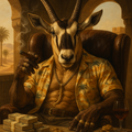 Affiche Oryx Gangster - Portrait