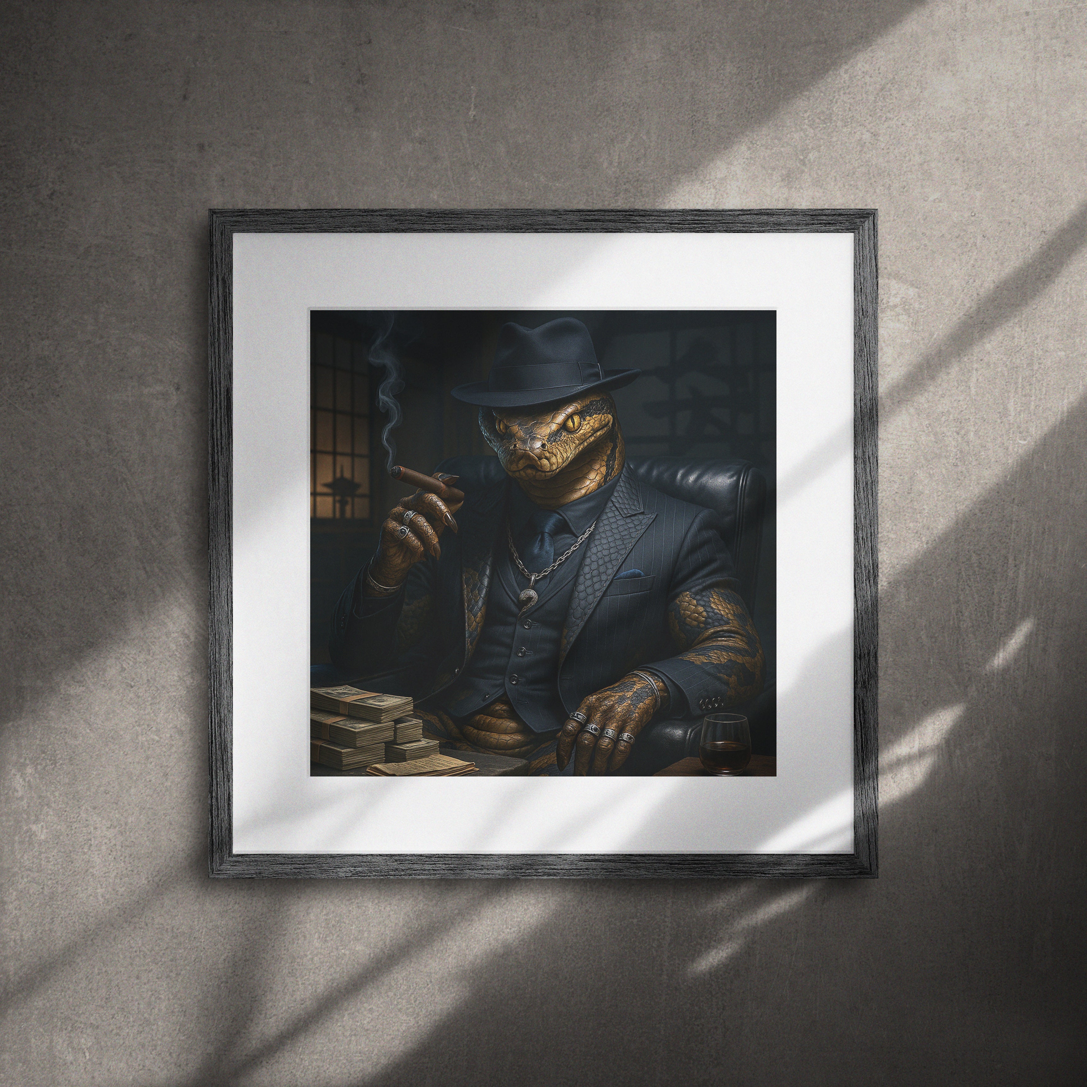 Détail Affiche Python Gangster