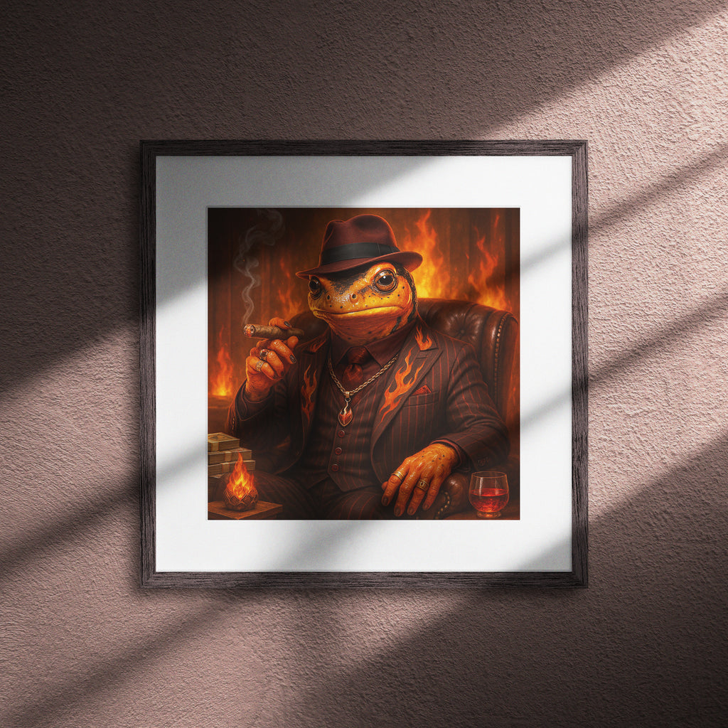 Détail Affiche Salamandre Gangster