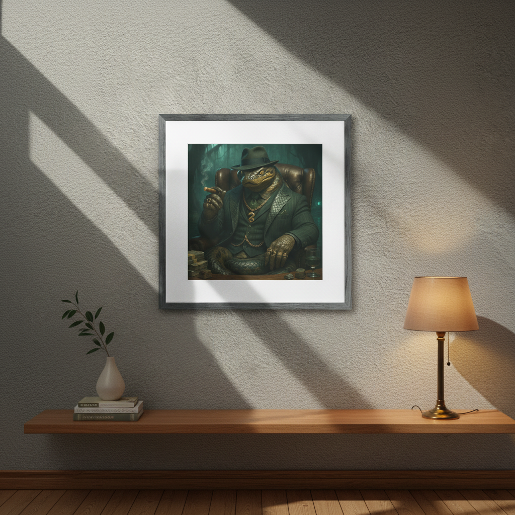 Décoration Murale Anaconda Gangster