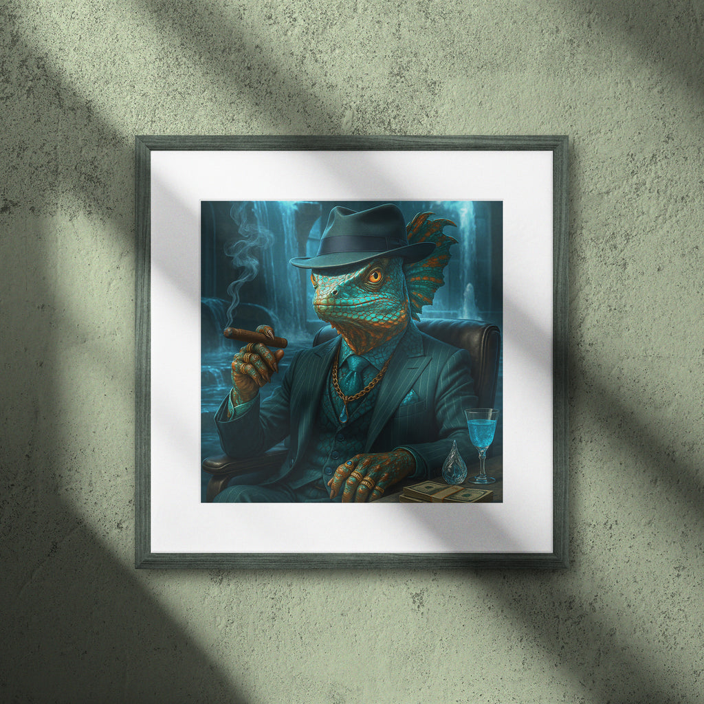 Détail Affiche Basilic Gangster