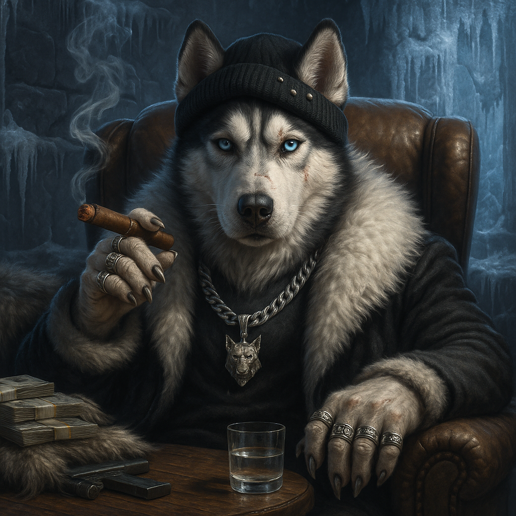 Affiche Husky Gangster - Portrait