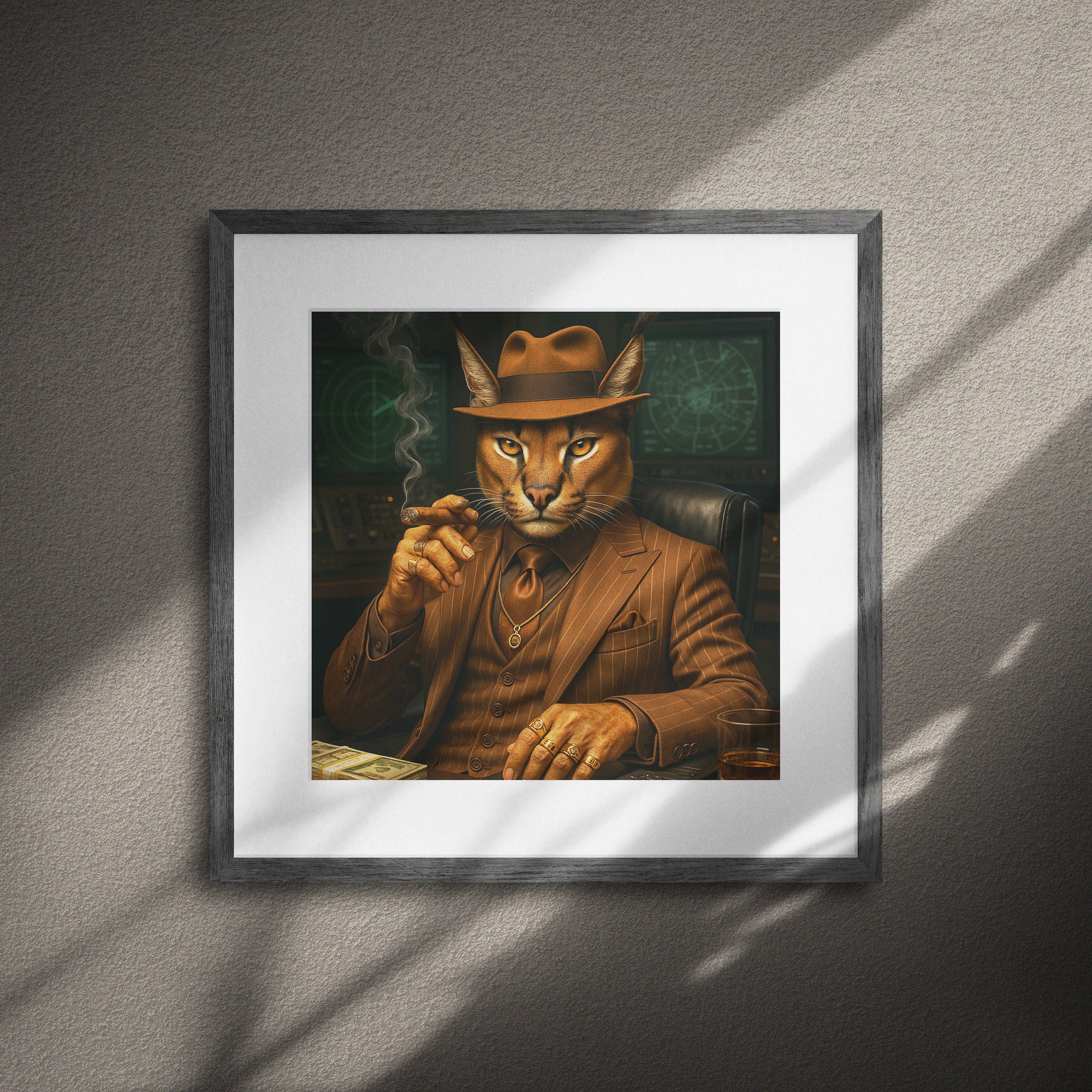 Détail Affiche Caracal Gangster