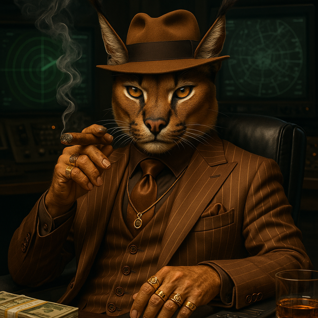 Affiche Caracal Gangster - Portrait