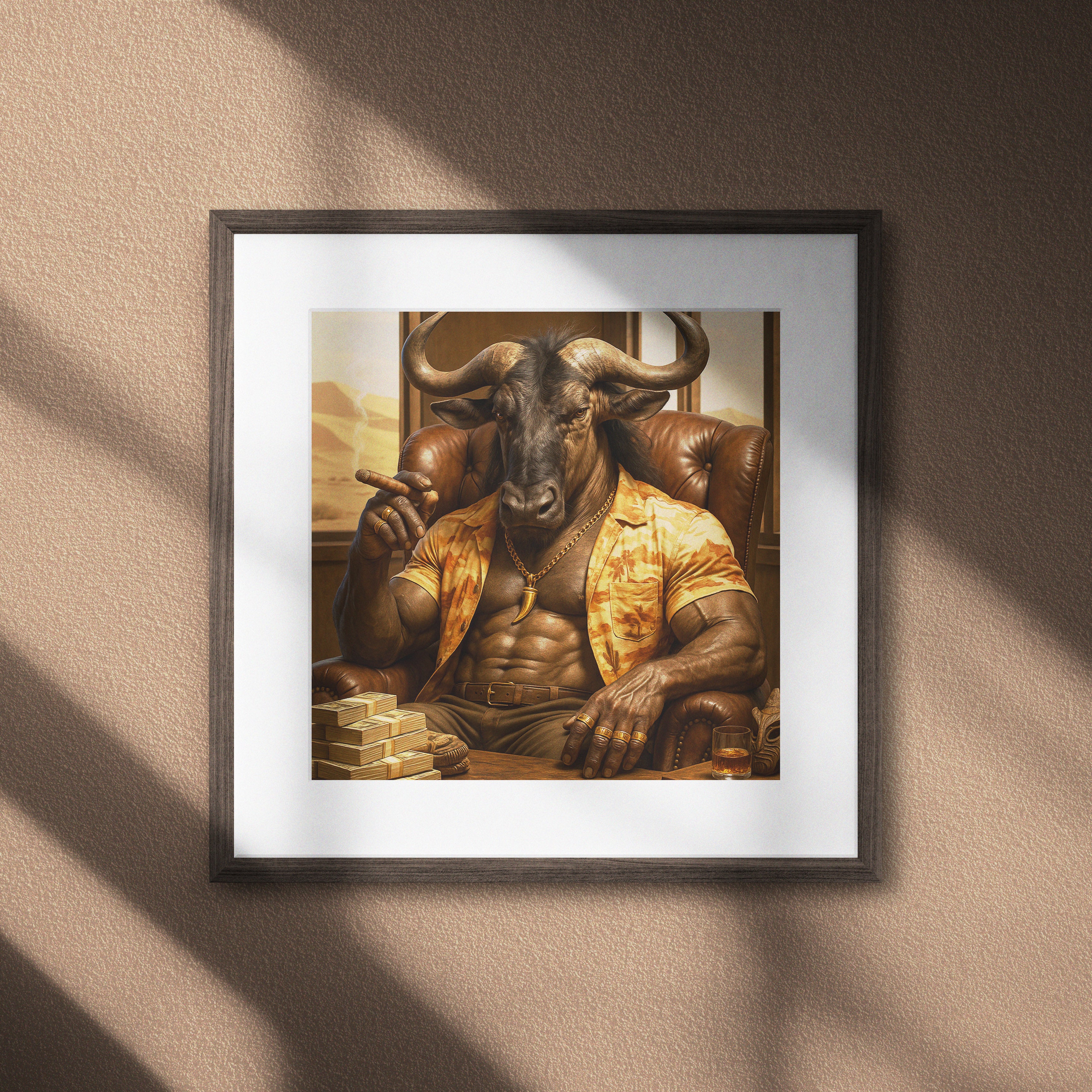 Détail Affiche Gnou Gangster